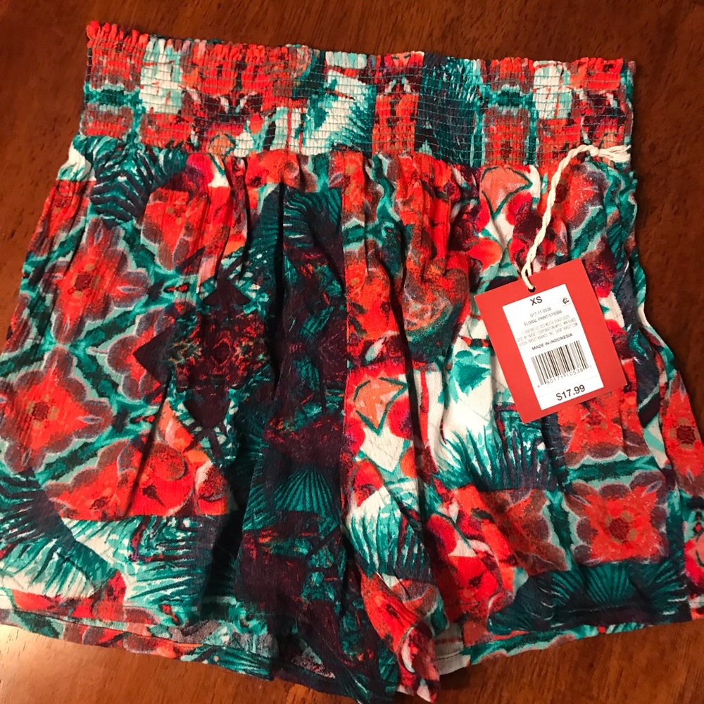 Floral shorts